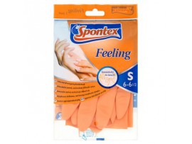 Spontex Резиновые перчатки Feeling, размер S